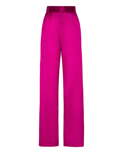Satin Stretch Man Fit Trousers Sartorial