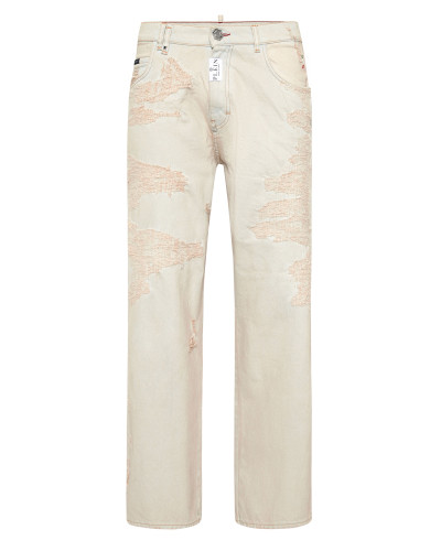 Denim Beach Boy Fit Trousers