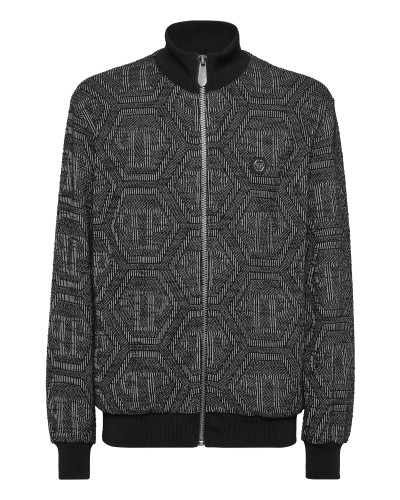 Jacquard Jogging Jacket LS Monogram