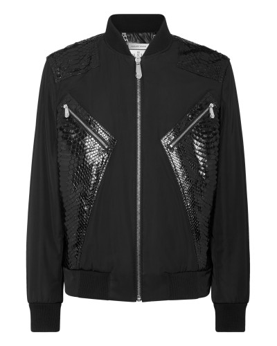 Nylon Bomber LS With Python Inserts