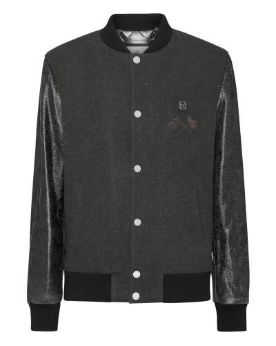 College Bomber Jacket LS Plein Club