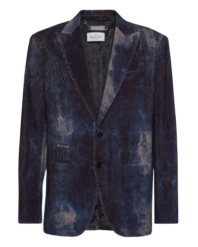 Bleached Velvet Blazer Gigolò Fit
