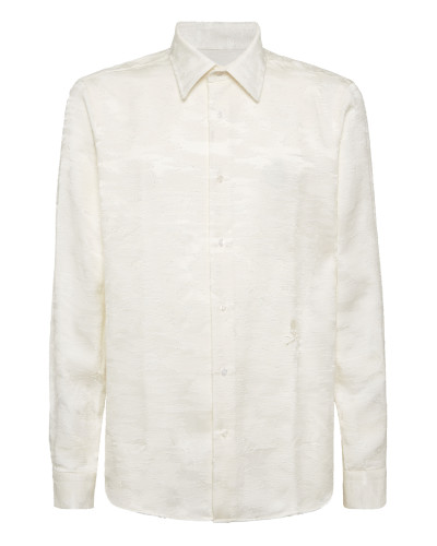 Shirt Sugar Daddy Cut LS Skull&Bones