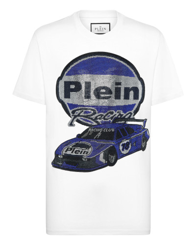 Jersey T-shirt Round Neck SS Strass Cars Racing