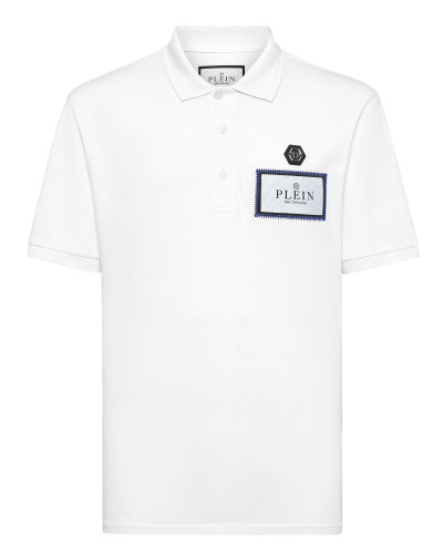 Polo shirt SS Label Contrast
