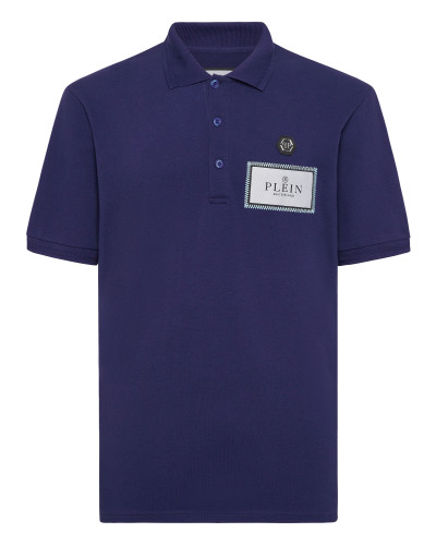 Polo shirt SS Label Contrast