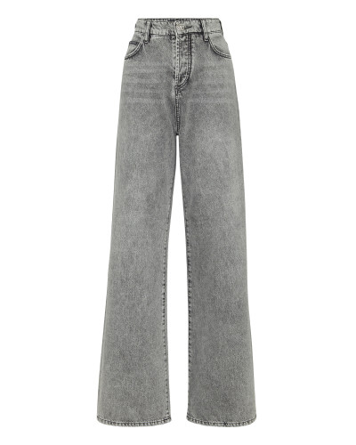 Denim Skater Fit Trousers