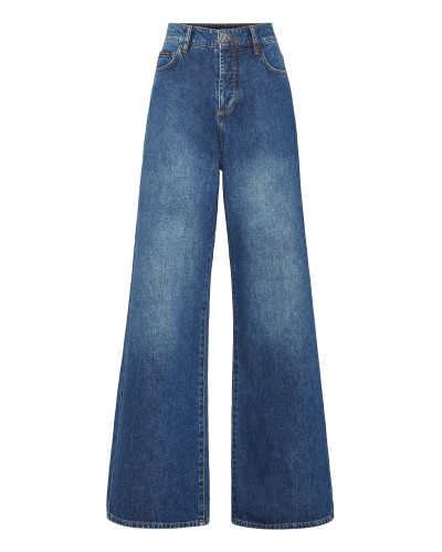 Denim Skater Fit Trousers