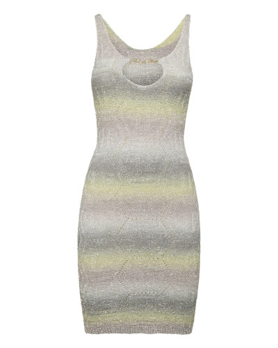 Paillettes Short Dress  Monogram Signature