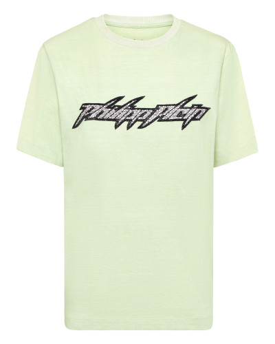 Jersey T-Shirt Man Fit Round Neck SS Logo