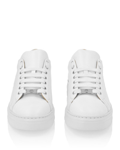 Nappa Leather Lo-Top Sneakers Hexagon