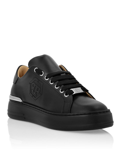 Nappa Leather Lo-Top Sneakers Hexagon