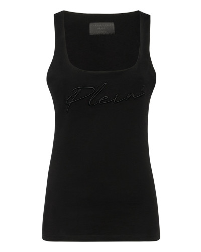 Leisurewear Tank top Embroidery Signature