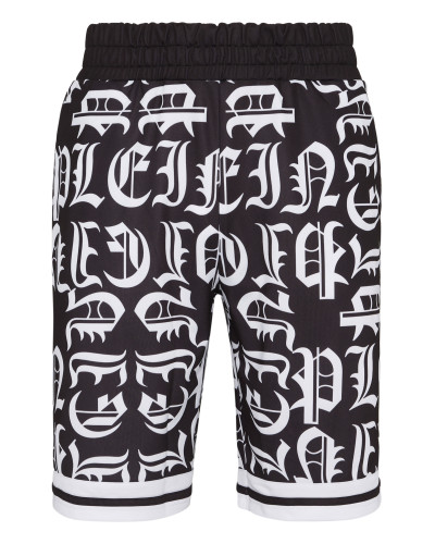 Basket Jogging Shorts Gothic Plein