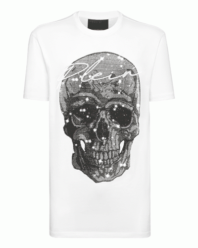 T-shirt Round Neck SS Crystal Skull