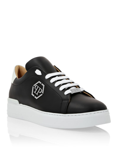 Lo-Top Sneakers Crocco Print Insert Hexagon