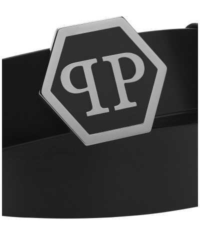 Leather Belt Hexagon