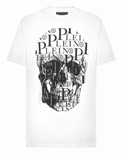 T-shirt Round Neck SS Print Skull