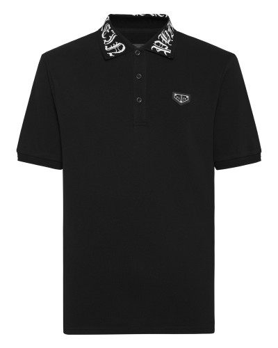 Pique Polo Shirt SS Gothic Plein