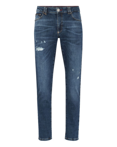 Destroyed Slim Fit Jeans