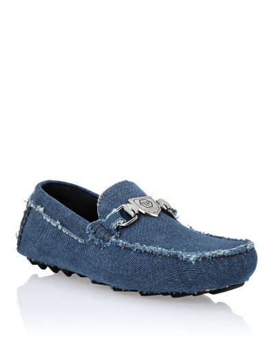 Driver Denim Moccasins