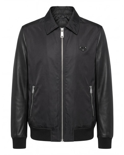 Nylon Coster Bomber Jacket