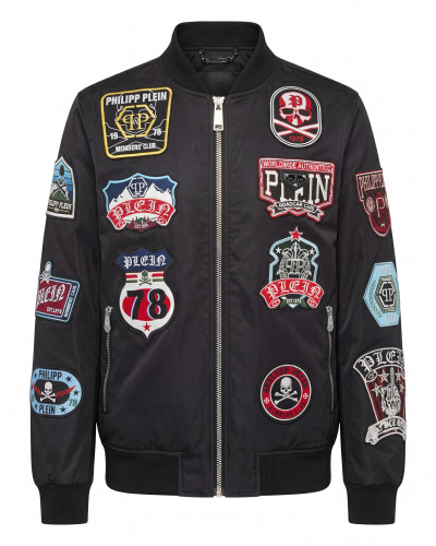 Nylon Bomber Patches