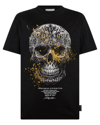 Jersey T-Shirt Plein Skull Baroque Dots